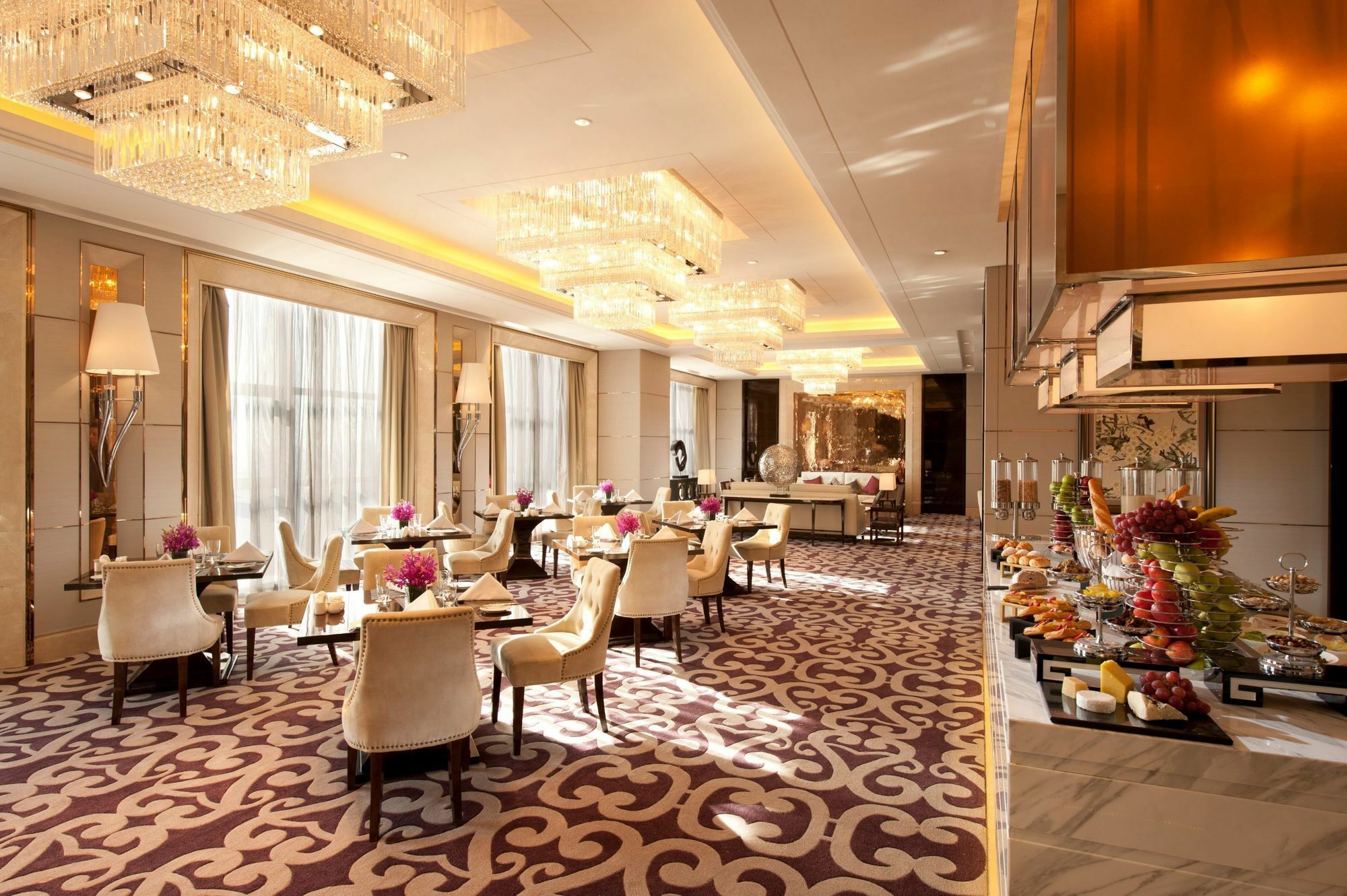 Wanda Realm Langfang Ξενοδοχείο Εστιατόριο φωτογραφία